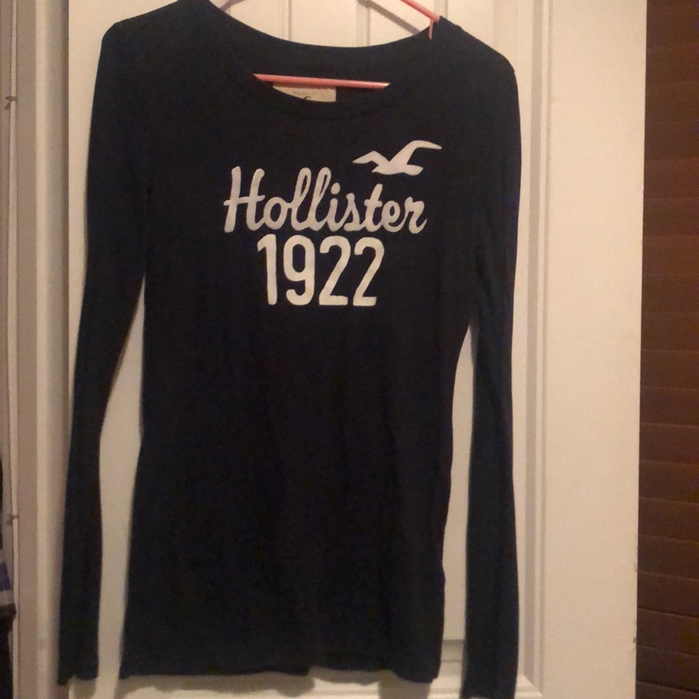 Hollister navy long sleeve